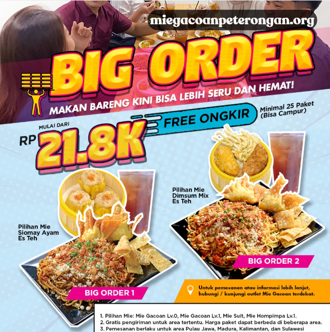 Big Order Mie Gacoan – Paket Hemat untuk Rame-Rame